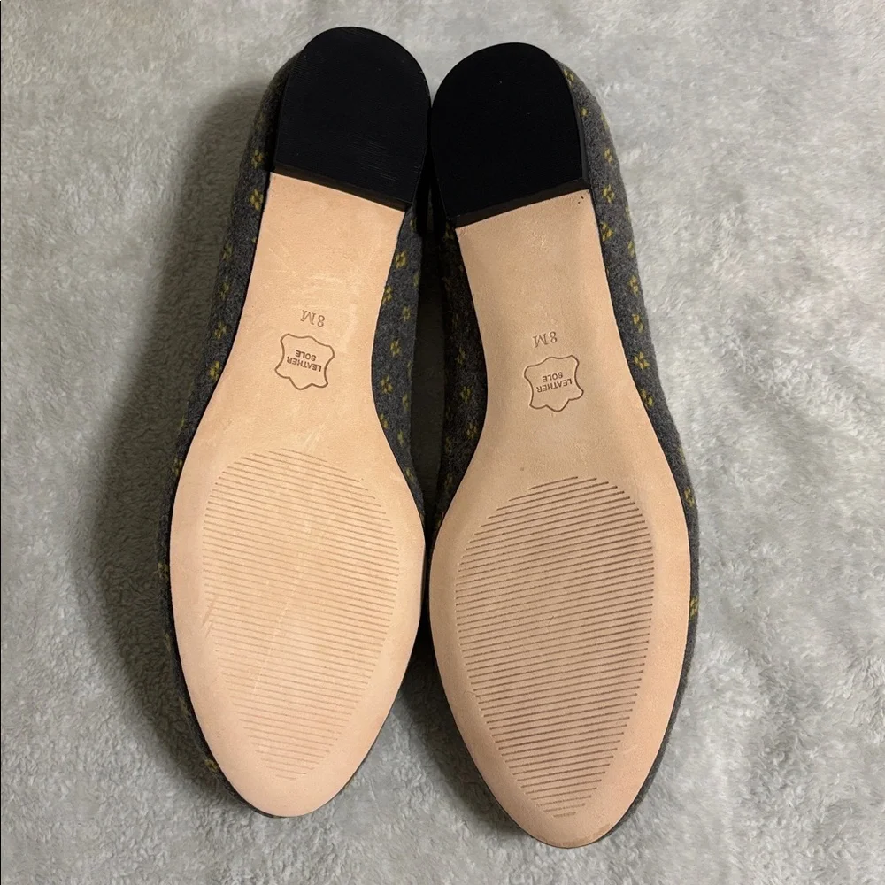 NWT Talbots Gray Ryan Novelty Cheers Loafers - Picture 2 of 6